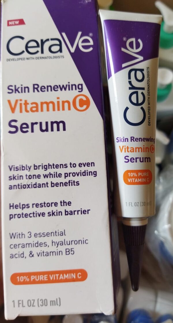 CeraVe Skin Renewing Vitamin C Serum | 1 fl oz | 30 ml