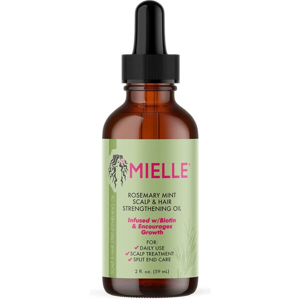 Mielle Organics - Rosemary Mint Scalp and Hair Strengthening Oil | 2 Oz. (59 ml)