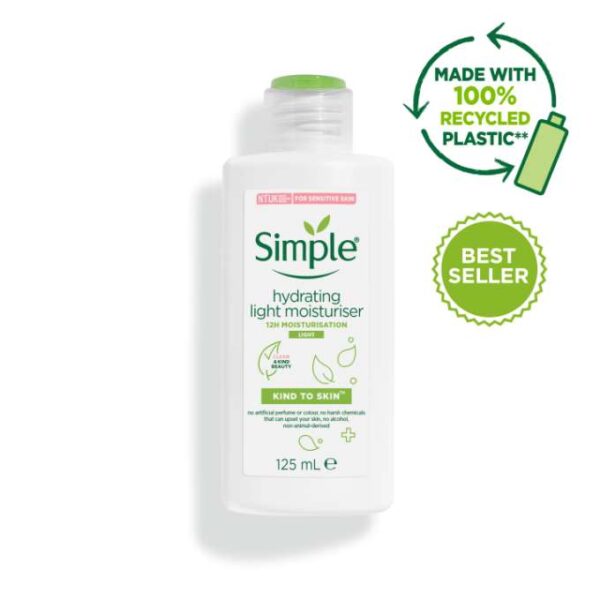 Simple Hydrating Light Moisturizer | 125 ml | 4.2 Ounce